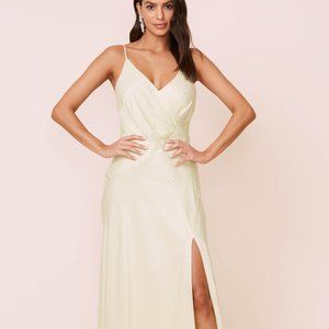 NWOT ASTR Bastille Midi Slip Dress (S)